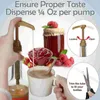 Distributeur de savon liquide, 5 pièces, tête d'extrusion de sirop de fructose, après-shampooing, bouteille de remplacement, pompe Pp