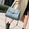 Abendtaschen Luxus Damen Handtasche 2024 Mode Große Kapazität Einfache Atmosphäre Tasche Alligator Eine Schulter Satchels und Geldbörsen Sac CC