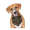 Abbigliamento per cani 60 pezzi Halloween Pet Dogs Bandane Zucca Pipistrello Sciarpa Bavaglini Stile Bandana per piccoli accessori per toelettatura centrali