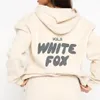 Diseñador White Fox Sudadera con capucha Conjuntos de chándal Dos piezas de 2 piezas Ropa de mujer Conjunto de ropa Deportivo Jersey de manga larga Chándales con capucha Primavera Otoño Invierno