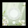 Decorative Figurines 2 Pack 10 Inch Sublimation Wind Spinner Blanks 3D Spinners For Yard And Ornaments Hanging Decoration