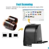 Tarayıcılar Film Slide Scanner Dönüştürücü Taşınabilir Negatif 8 Megapiksel CMOS 35mm/135mm Slaytları Dijital JPEG PO DRAP TESLİMİ CO OTL7J