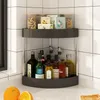 Kitchen Storage Corner Shelf Countertop Seasoning Oil And Salt Sauce Vinegar Racks Multi-functional Bathroom Accessories
