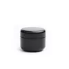 lege cosmetische containers 50g zwarte PET-plastic cosmetische potten met doorzichtige PP-afdekking aan de binnenkant voor hand- / gezichtscrèmemasker Pjtub Mupuv