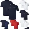 Herrpolos 2024 Nya F1-fans bär t-shirt forma 1 Team Mens Shirts Summer Racing Casual Sports Tee Plus Size Custom DHLBC TPQ7