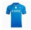 SSC 23 24 Napoli piłka nożna Maglia Neapol 2023 2024 Zielilinski Anguissa Olivera Kvaratskhelia Football Shirt Osimhen Fabian Lozano Men Kidot de Foot 16-4xl