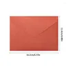 Present Wrap B36C Letter Papper Retro -kuvertuppsättning 50 ark diverse färgstorlek 6.37x4,48 tum