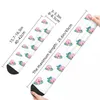 Men's Socks Surfing Blobfish Harajuku High Quality Stockings All Season Long Accessories For Man's Woman's Birthday Present