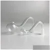 Tubi per fumatori Xxl 30Mm Grande ciotola Bruciatore a olio in vetro Tubo con narghilè 10Mm Maschio Sottile Pyrex Acqua per impianti Bong Drop Delivery Home Gard Dh7Db