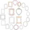 Opslagflessen 40 Vellen Goud Decor Basismateriaal Papiermodellen Decoratie Kant Scrapbookmaterialen DIY Backing Scrapbooking Po Frames Voor