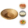 Dinnerware Sets Hamper Wicker Basket El Storage Bread Home Fruit Container Multipurpose Kitchen Organizer