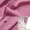 Tenda Tende oscuranti a forma di stella bling vuota per soggiorno, camera da letto, pizzo, bambini, a due piani, con occhiello antico, decorazione domestica