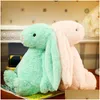 Animali di Peluche Ripieni Coniglio di Pasqua Orecchio da Coniglietto P Giocattolo Morbido Peluche per Bambole 30Cm 40Cm Bambole di Cartoni Animati Giocattolo di Consegna a Goccia Lenitivo Dhvfd