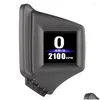 Moniteurs de voiture jauge tête haute Obd2 Gps double système multifonction Hud affichage pour la conduite livraison directe ordinateurs réseau Otgdy