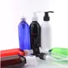 12 Stück 250 ml PET-Lotion-Pumpflaschen, 7 Farben, Kosmetikflasche für Körperpflege, Shampoo-Behälter, hochwertige Kunststoffflasche, gute Verpackung, Cuoe
