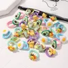 Acessórios de cabelo Bebê Meninas Alta Elastic Pequeno Cartoon Tie Chirp Crianças Elástico Cabeça Corda Não Dói O Scrunchies Headdress