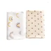 담요 Swaddling Baby Heart Pattern for Boys Girls 소프트 가벼운 수신 담요 배달 아이들 출산 보육 침구 otgl7