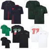 Nowy zespół koszulki F1 Racer Summer Short-Sleeved Szybki suszący ubrania męskie wyścigi