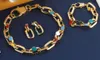 Золотое дизайнерское ожерелье, колье, ювелирные изделия, модный подарок, мужские длинные цепочки с буквами, ожерелья для мужчин и женщин, Золотая цепочка, ювелирные изделия PartyV