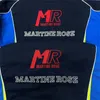 Patchwork Martine Rose 23fw ritsjack heren dames kwaliteit blauw racepak overjas jas 240202