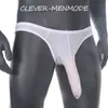 Slips Höschen Sexy Herrenunterwäsche Lange Elefantennase Penishülle Tanga G-String T-Rücken Crotchless Erotische Dessous Hombre Erwachsene 18+ YQ240215