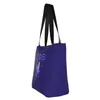 Shopping Bags Funny Zeta Phi Beta And 5 Stars Tote Reusable Sorority ZOB Canvas Grocery Shoulder Shopper Bag