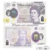 Other Festive Party Supplies Wholesale Prop Toy Copy Money Faux Billet 10 50 100 Euro Fake Banknotes Dollar Drop Delivery Home Gard Dhfgv