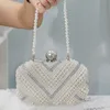 Borse da sera in stile bohémien Borsa con perle ricamate Borsa da donna versatile per la cena