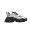 Designer triple s sneakers Clear Sole track 17w Retro Casual Shoes Platform Trainers Crystal Flat Sneaker Black White Grey Size 46