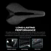 Ryet Carbon 3Dprinted Bike Saddle Ultralight Bicycle For Men Women Triathlon Road Mtb Mountain Gravel Cykling 240131