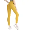Luluyoga Pant Leggings Polo Designer T Shirt Abiti per Donna Pantaloni da Yoga Joggers Donna Vita Alta Slim Fit Pancia Pantaloni a Zampa d'elefante Mostra Gambe Lunghe