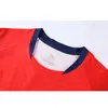 サッカージャージの男性カスタム子供サッカージャージープリントショーツトレーニングドレスシャツスポーツTシャツスーツ240122