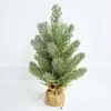 Decorative Flowers Artificial Christmas Tree Bonsai Simulation Cedar Potting Plant Home Decoration Room Decor