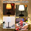 Table Lamps Cordless Desk Lamp With Pull Chain Fashion Night Light Remote Control LED RGB USB Rechargeable For Study Room Bedroom