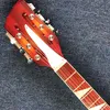 Jazz Electric Guitar 6Strings Basswood Body Semi-Hollow Body Light Ebony Fingerboardsupport Costomization Freeshippings