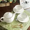 Mugs Retro Coffee Cup Gift Box Afternoon Tea Set Teacup Sets Teapot