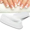 Nagelglitter French Dip Powder Tray Dompelhouder Container met afneembaar deksel voor kunst Wit