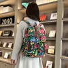 Bolsas escolares Venta de mochilas de alta calidad para mujeres 2024 Cordón ligero impermeable de gran capacidad para jóvenes