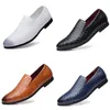 Business Matte Plus Leather Size Men Black Brown Grey Blue Dress Shoes Trainers Sneakers 671