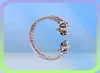 VB300029 Antique Silver Viking Bear Bracelet Two Headed Bear Men Bangles Wristband Fashion Jewelry2196808