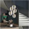 Hanglampen Moderne verlichting Led Mini-verlichtingsarmaturen Acryl Hangend voor keukeneiland Hal Eetkamer Drop Delivery Dhbhs
