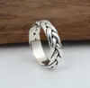 Handretro-Thai-Silberring aus echtem 925er-Sterlingsilber, Schmuck für Männer und Frauen, Ehering 8299118