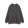 F426 designer hoodies heren hoodie unisex hoodie hoge kwaliteit lange slijtage casual mode losse kleding met lange mouwen high street bedrukte vestkleding