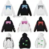 Mens Hoodies Sweatshirts Off Style Fashion Sweater Painted Arrow Crow Stripe Hoodie and Womens T-Shirts Offs White Black 003 H0io