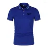 Polo's voor heren 2024 mode poloshirt met korte mouwen, high-end T-shirt, casual halskleding