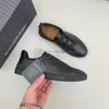 2024 Designer-Freizeitschuhe Zegna Herren Business Casual Social Hochzeit Party Hochwertiges Leder Leichte, klobige Sneakers Formelle Trainer Größe 38-45