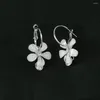 Kolczyki Dangle Lanflora Flower Cyrron Kobiet Stud