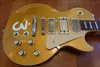 Rare Pete Townshend #3 Deluxe Goldtop Gold Top Electric Guitar 3 Mini Humbuckers Pickups ، Grover Tuners ، Chrome Hardware