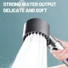 Zhang Ji Style 3 Modles Adjustment High Pressure Water Saving One-key Stop Water Massage Shower Bathroom Accessories 240202