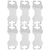 Dog Collars 6 Pcs Pet Tag Collar Charms Name Tags For Dogs Fashion Pets Stainless Steel Id Blank